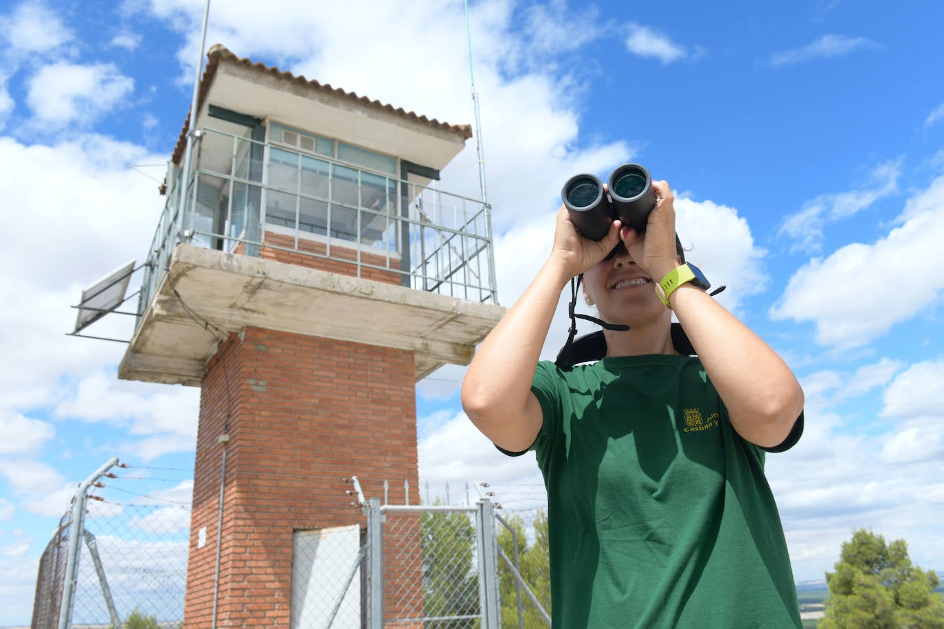 Fotos: Así es la torre de vigilancia de Mojados, en Valladolid