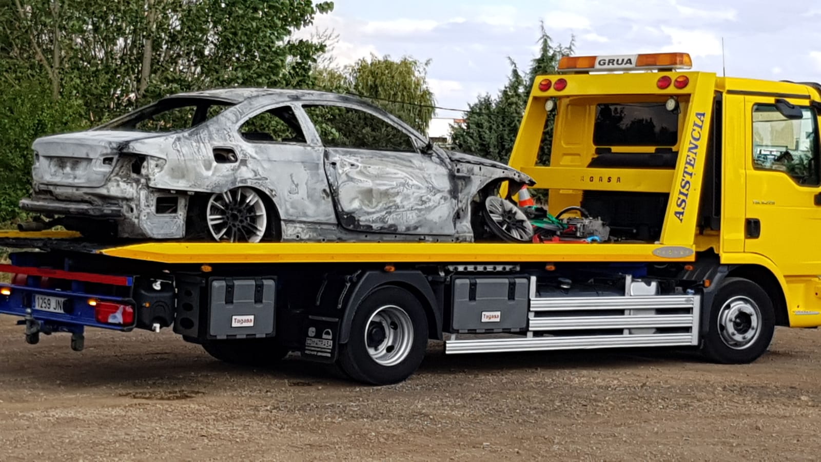 Fotos: Incendio en La Copona