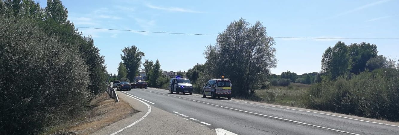 Imagen del lugar del accidente.