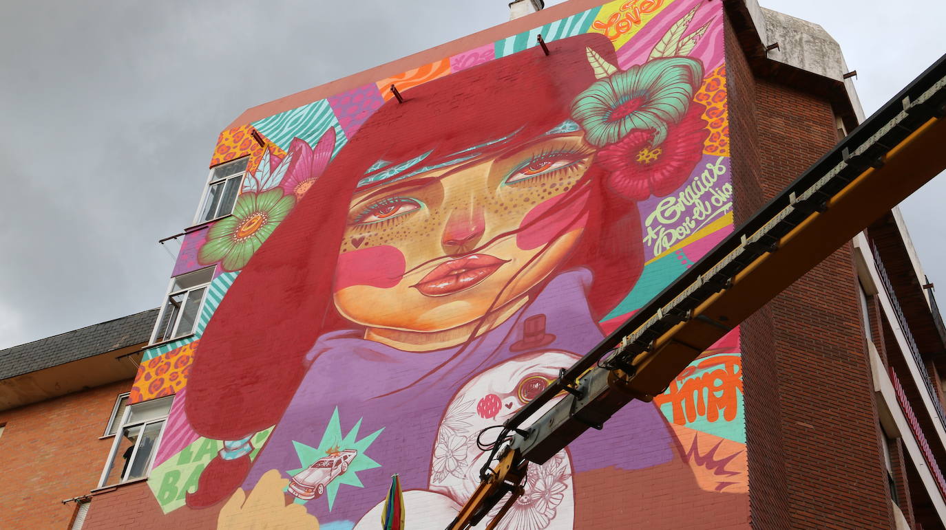 Fotos: Última jornada del VII Festival Internacional de Arte Urbano Art Aero Rap de La Bañeza