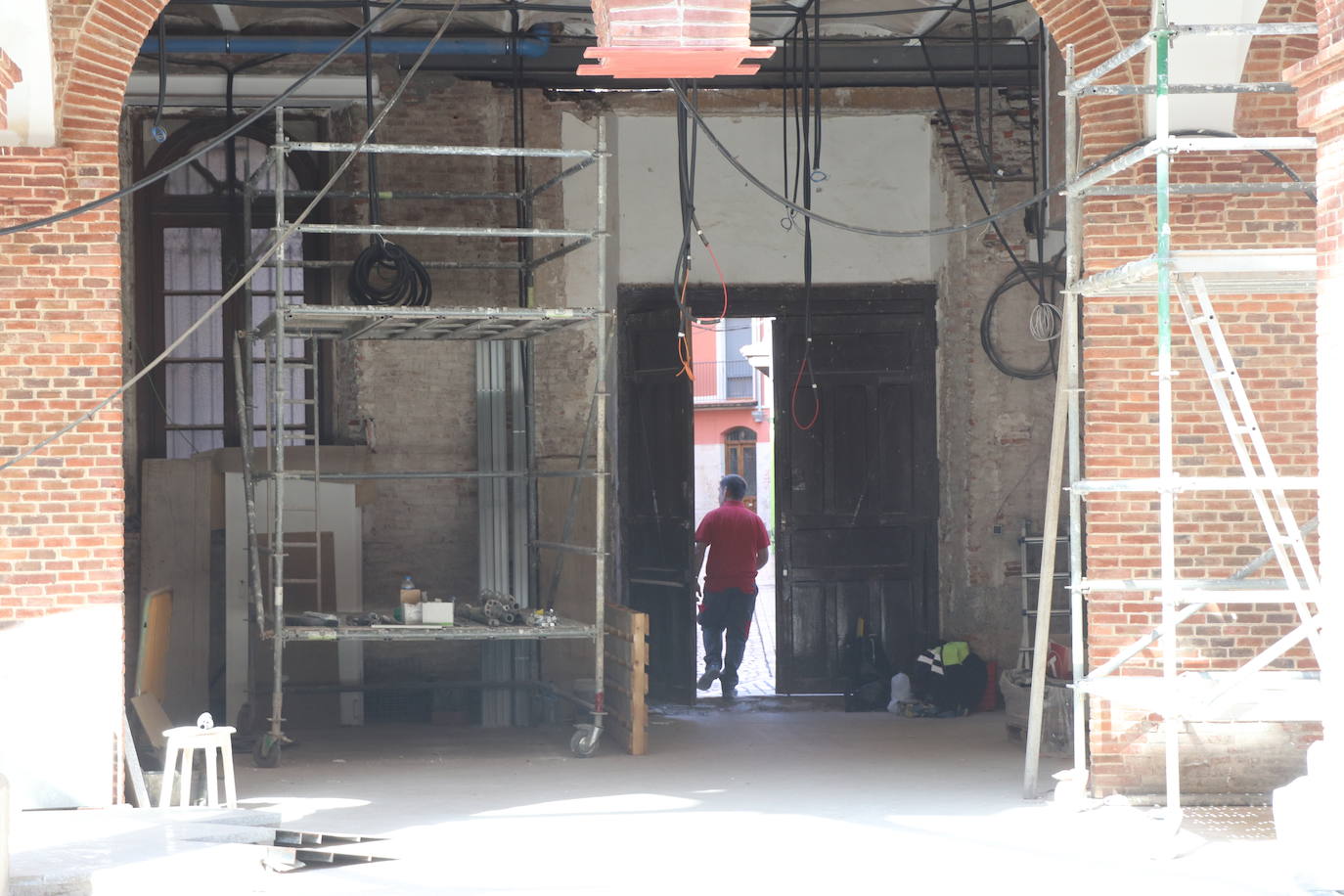 Fotos: Recta final de las obras del Museo de la Semana Santa