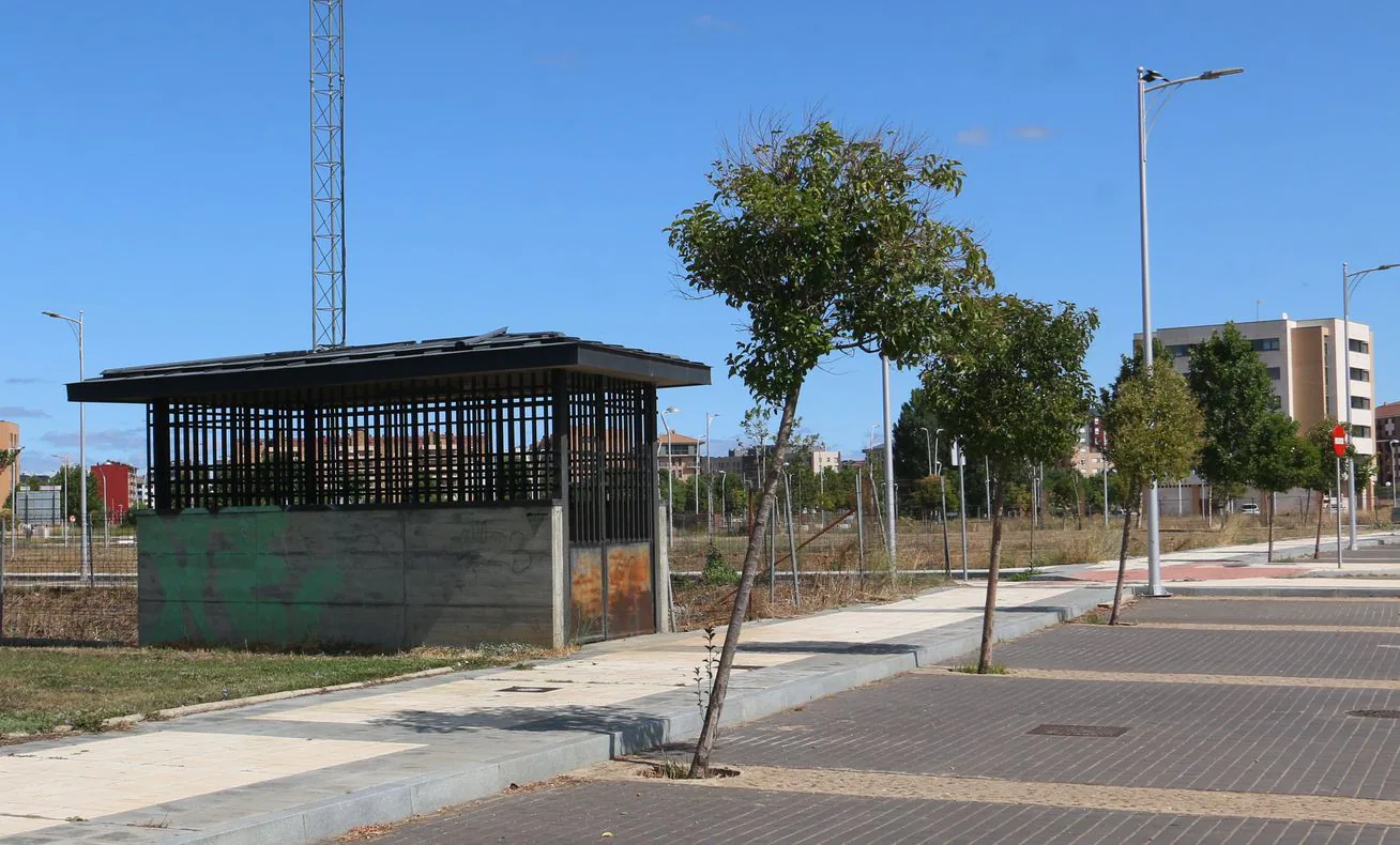 Imagen del 'desierto' polígono de La Lastra.