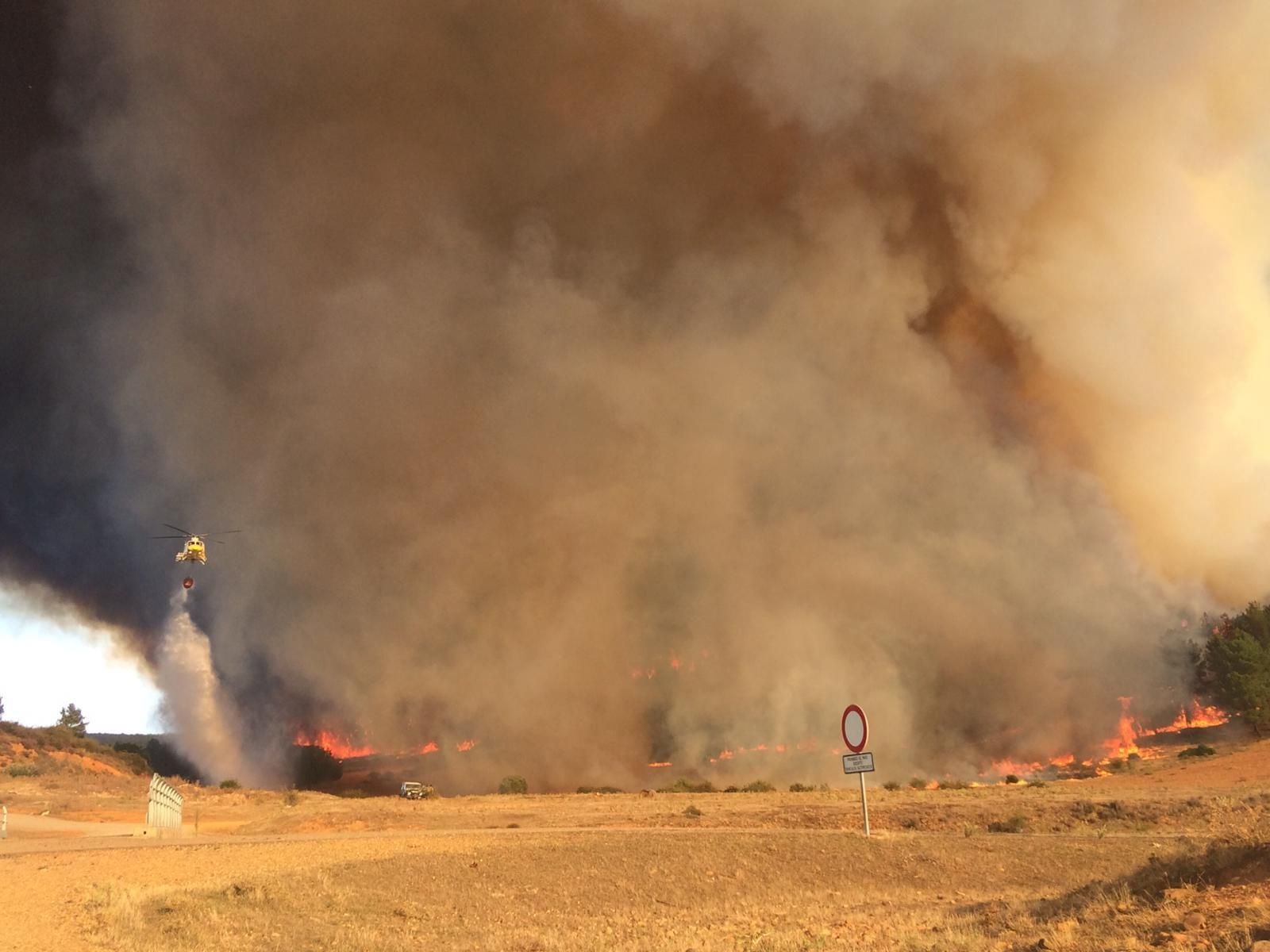 Fotos: Arde Villapadierna