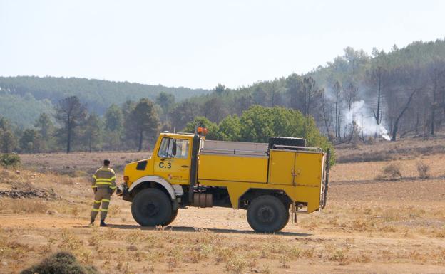 Incendio en Villapadierna.