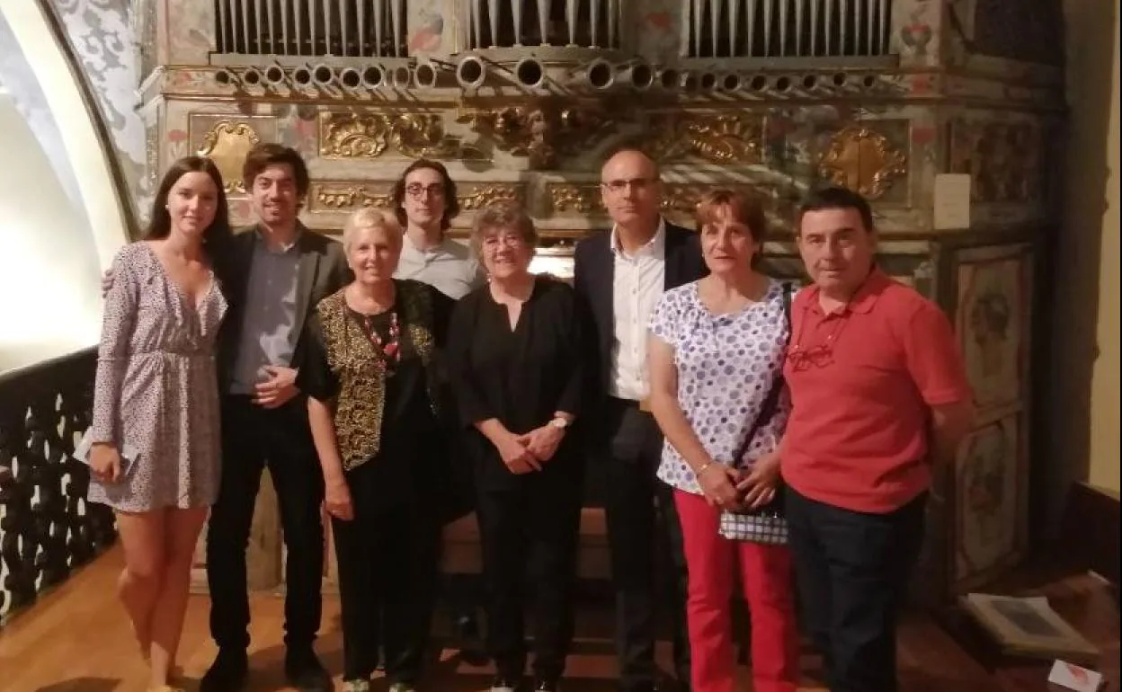 Gran acogida del concierto inaugural del 'Segundo Curso Internacional del Órgano Ibérico' en Santa Marina del Rey