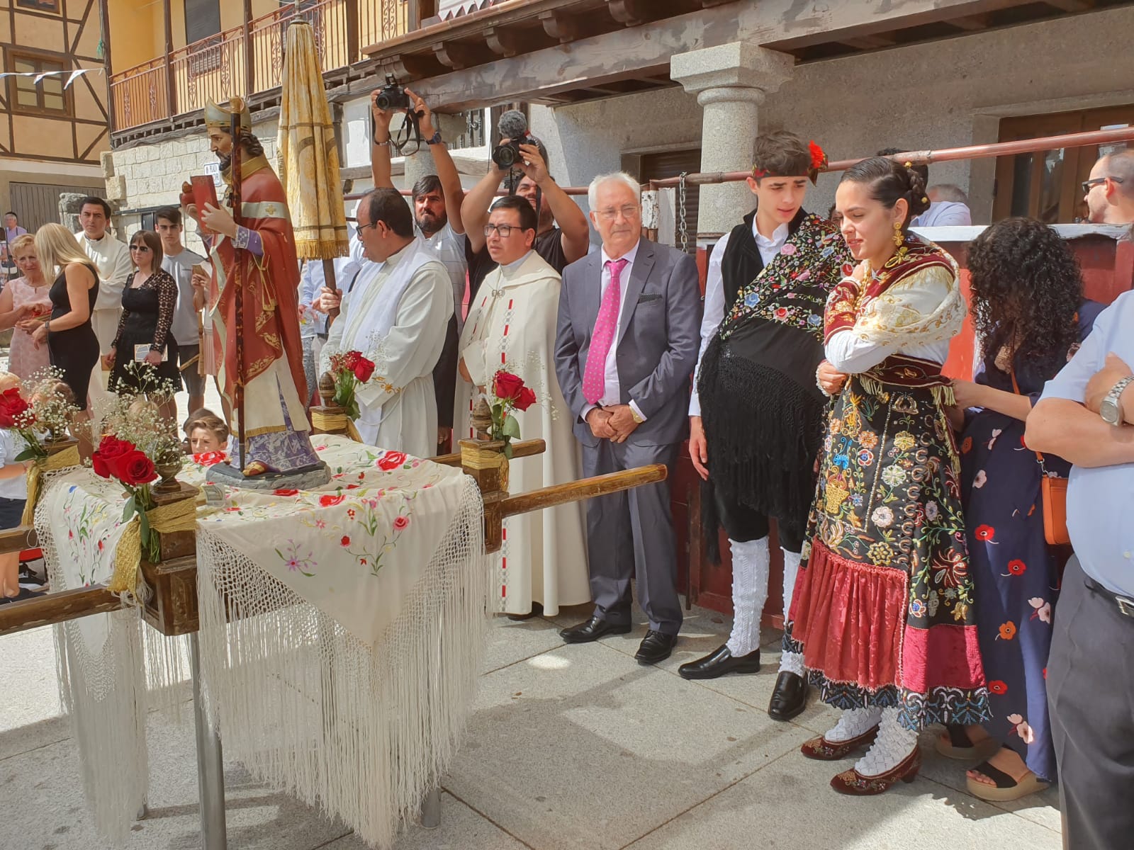 Ofertorio en Santibáñez de la Sierra