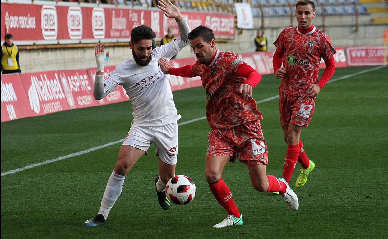 Mancebo, en un partido con la Cultural.