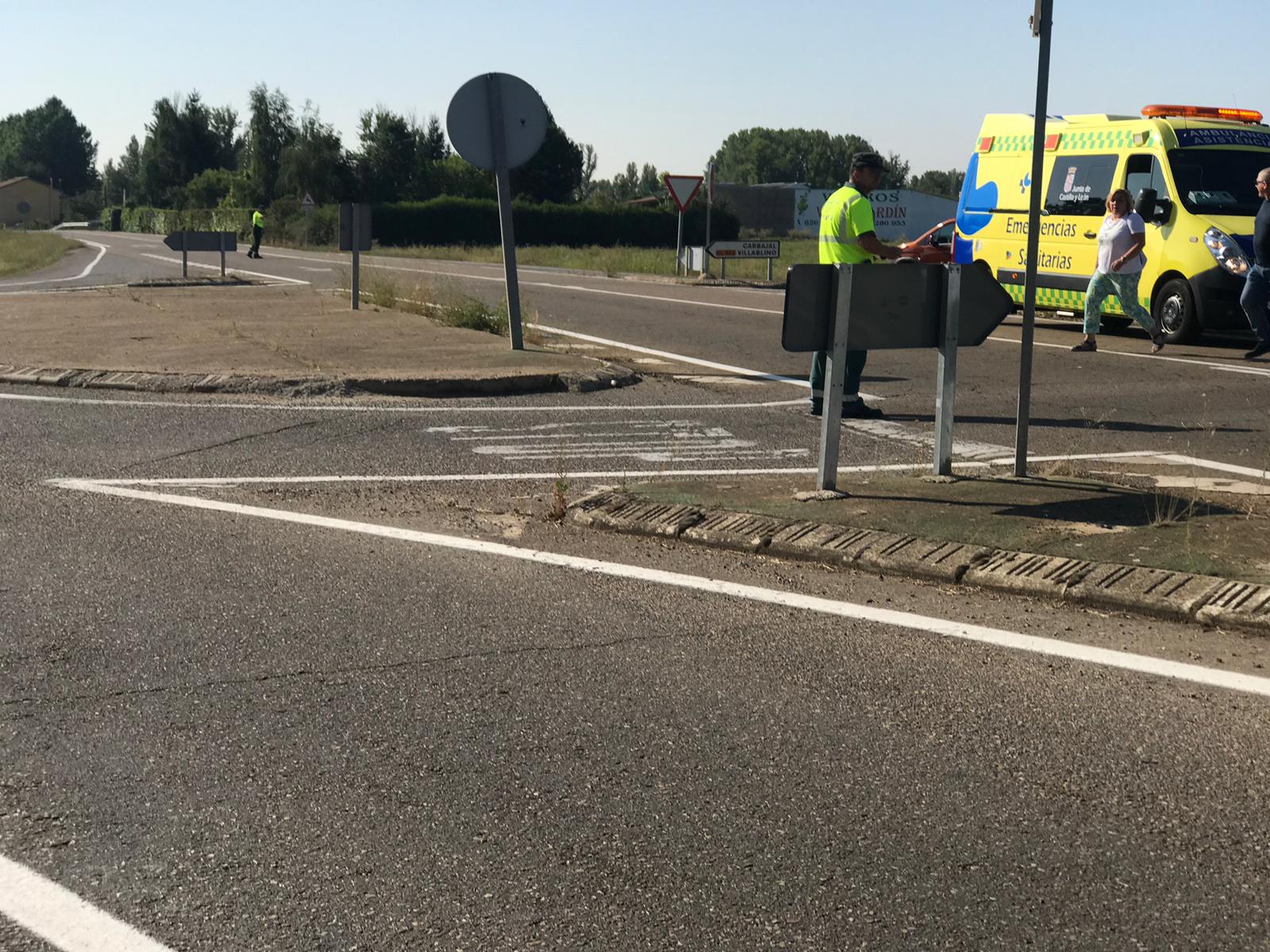 Fotos: Accidente en Sariegos del Bernesga