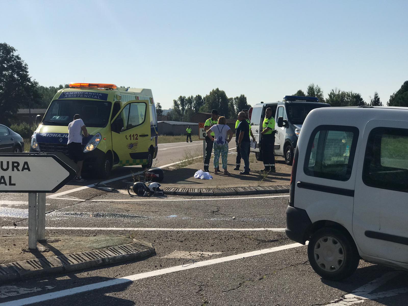 Fotos: Accidente en Sariegos del Bernesga