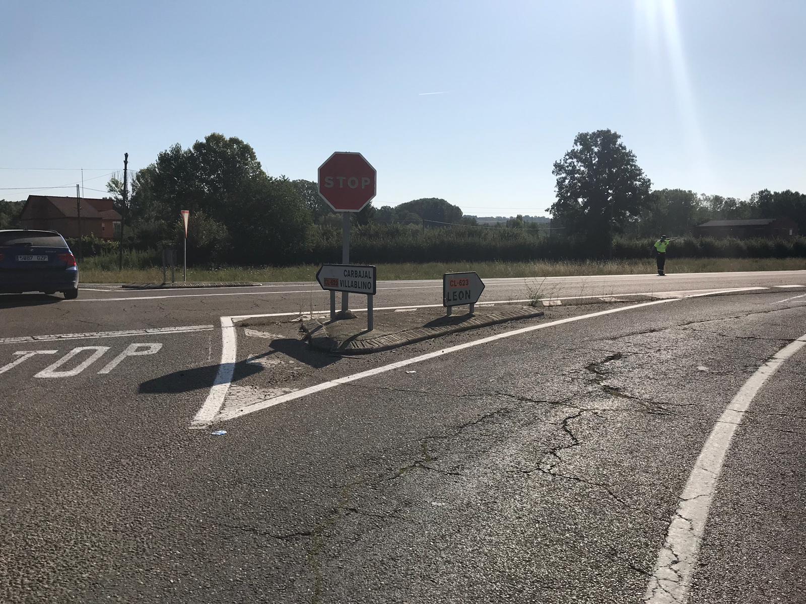 Fotos: Accidente en Sariegos del Bernesga