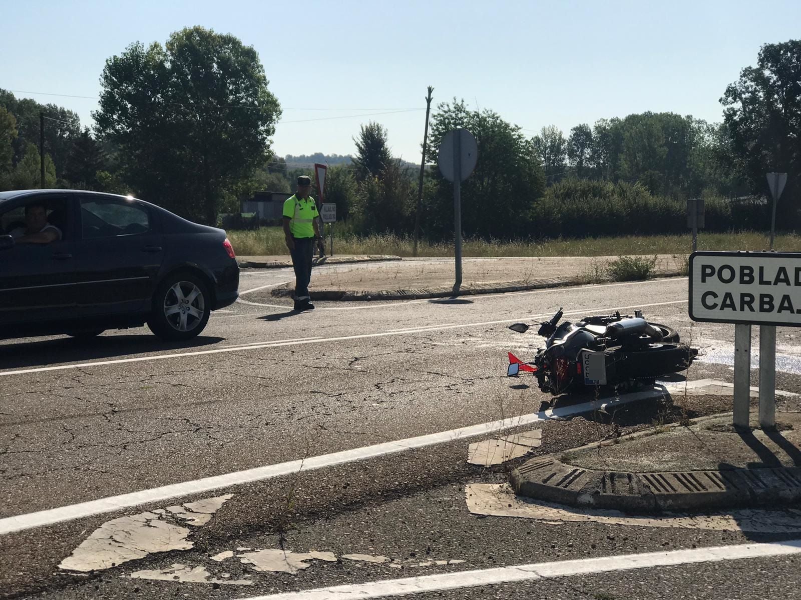 Fotos: Accidente en Sariegos del Bernesga