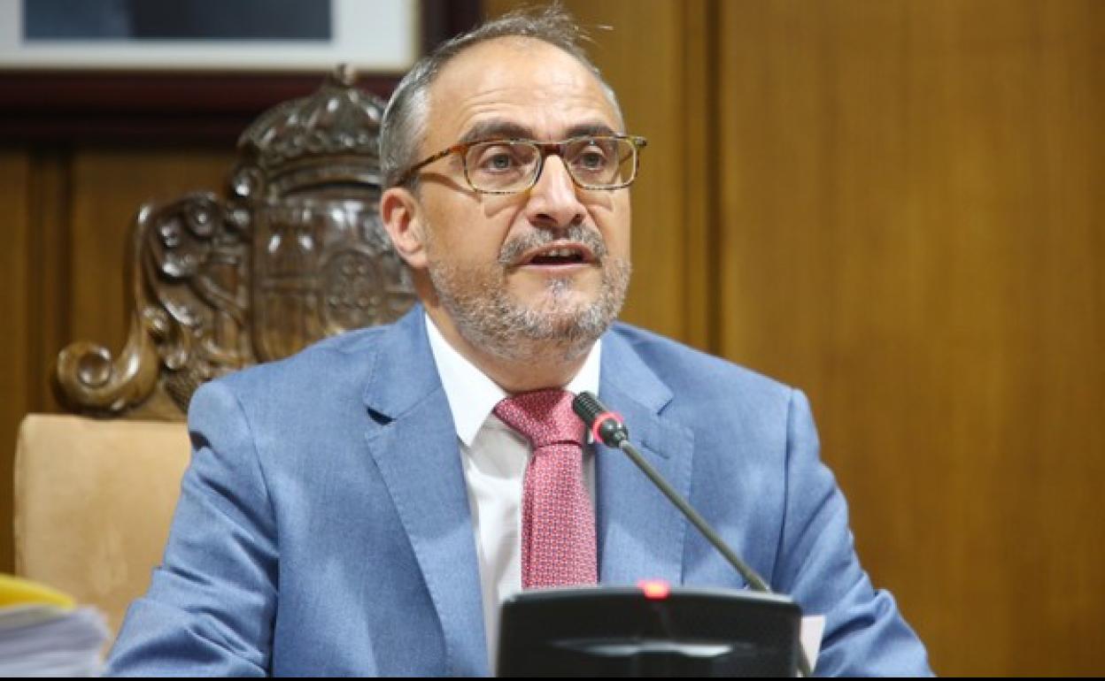 El alcalde de Ponferrada, Olegario Ramón.