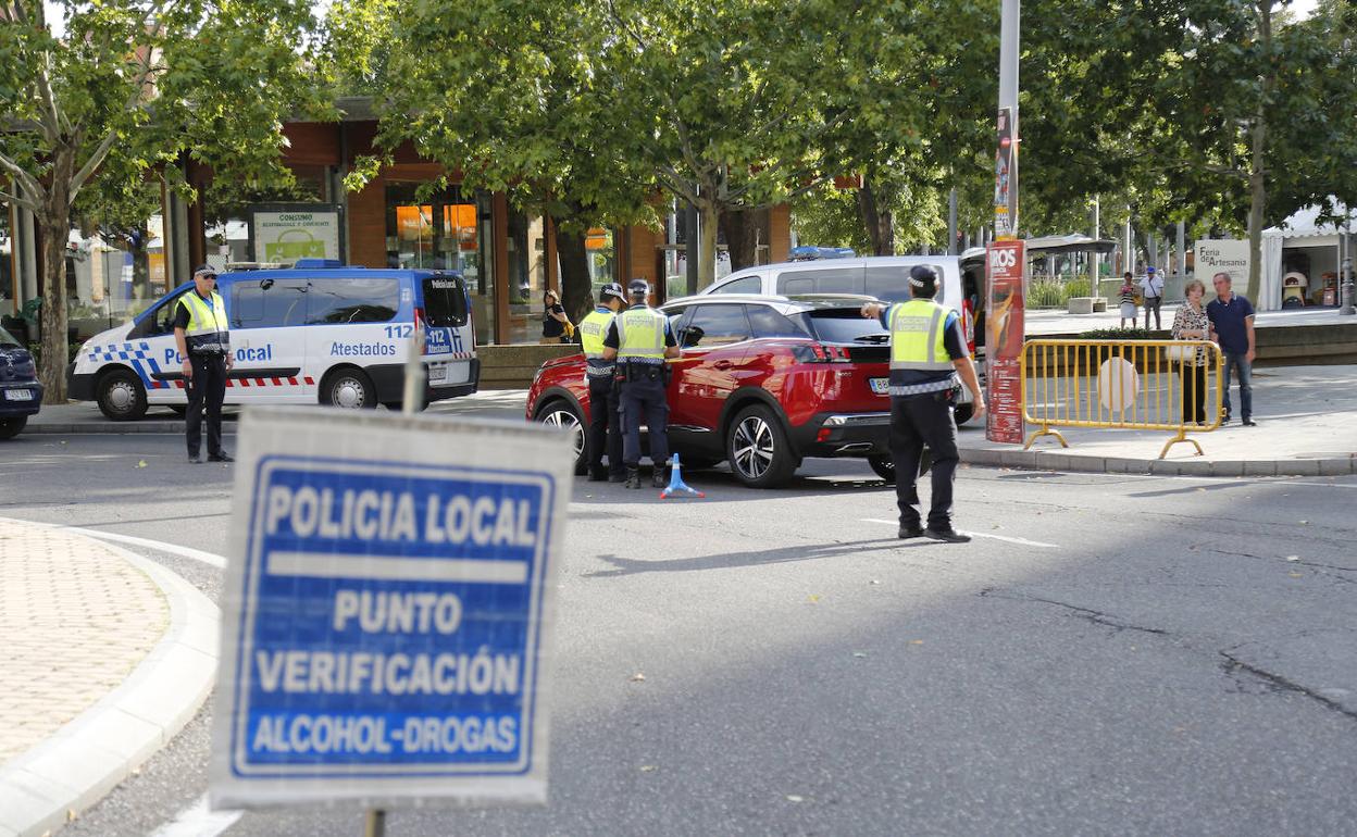 Detenido en Palencia por intentar fugarse en un control de alcoholemia
