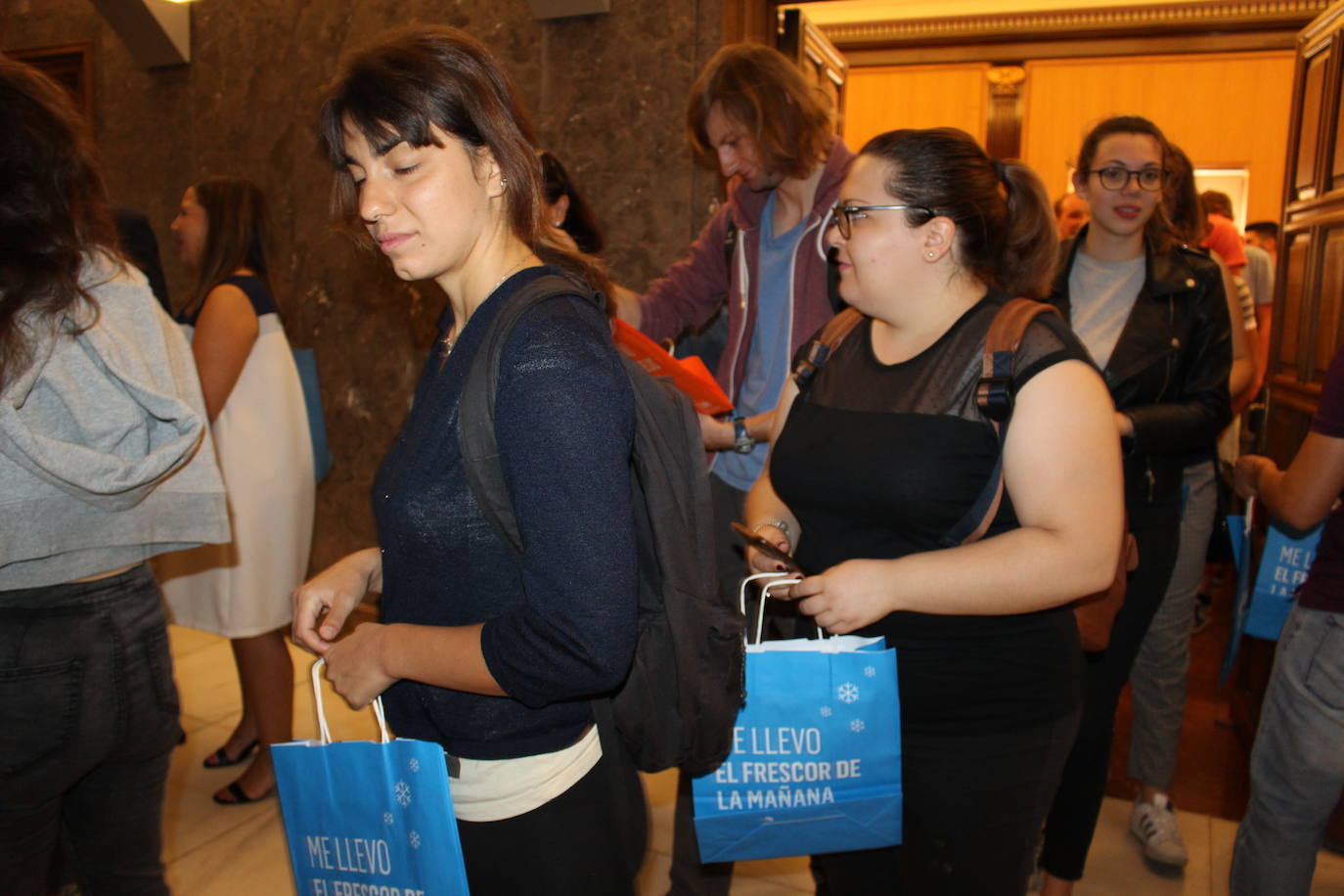 Fotos: El alcalde recibe a los estudiantes internacionales