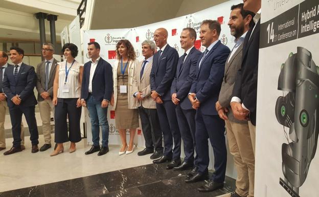 Inauguración del congreso sobre inteligencia artificial. 