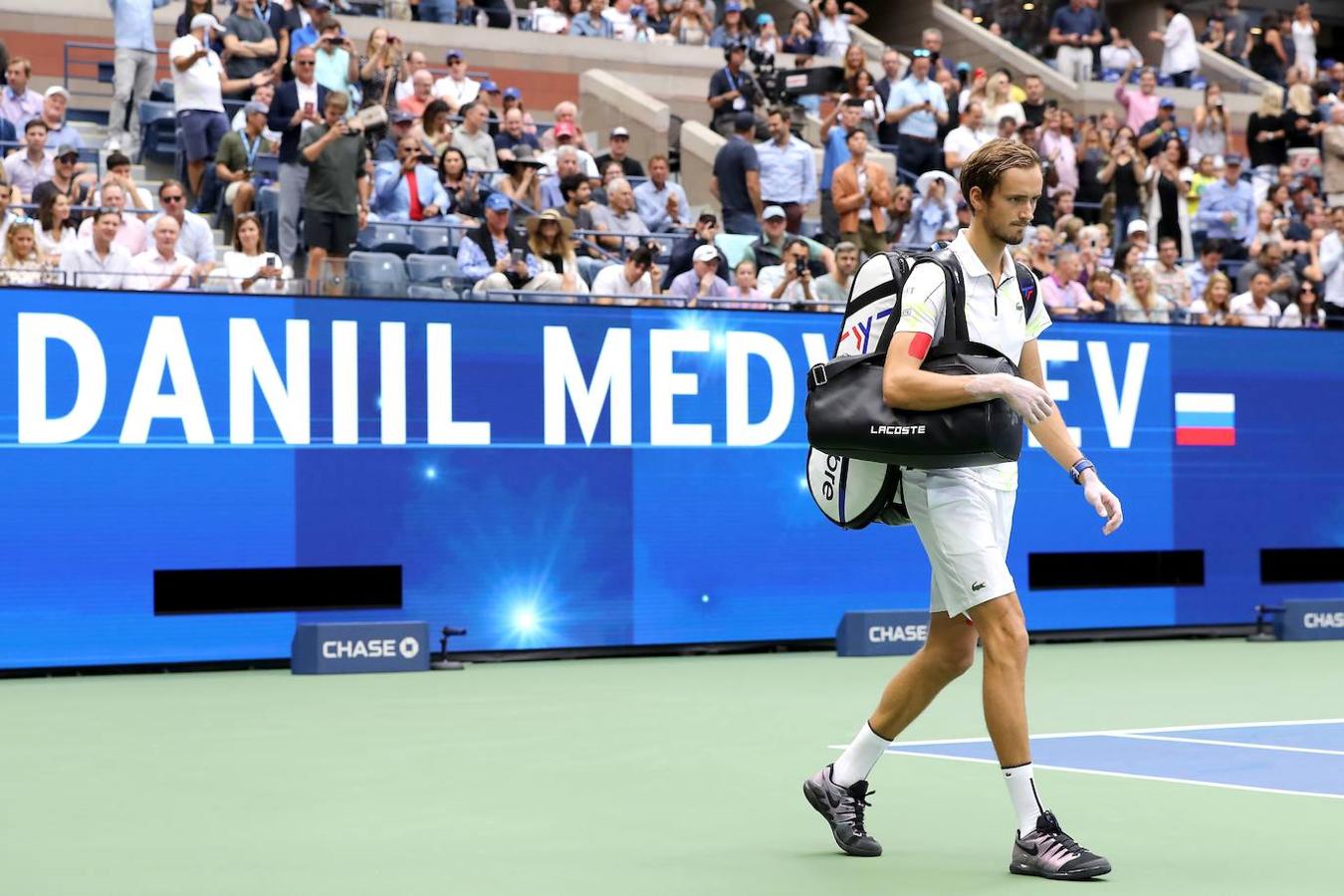 Rafael Nadal y Daniil Medvedev se midieron por el título masculino del US Open en el USTA Billie Jean King National Tennis Center de Nueva York