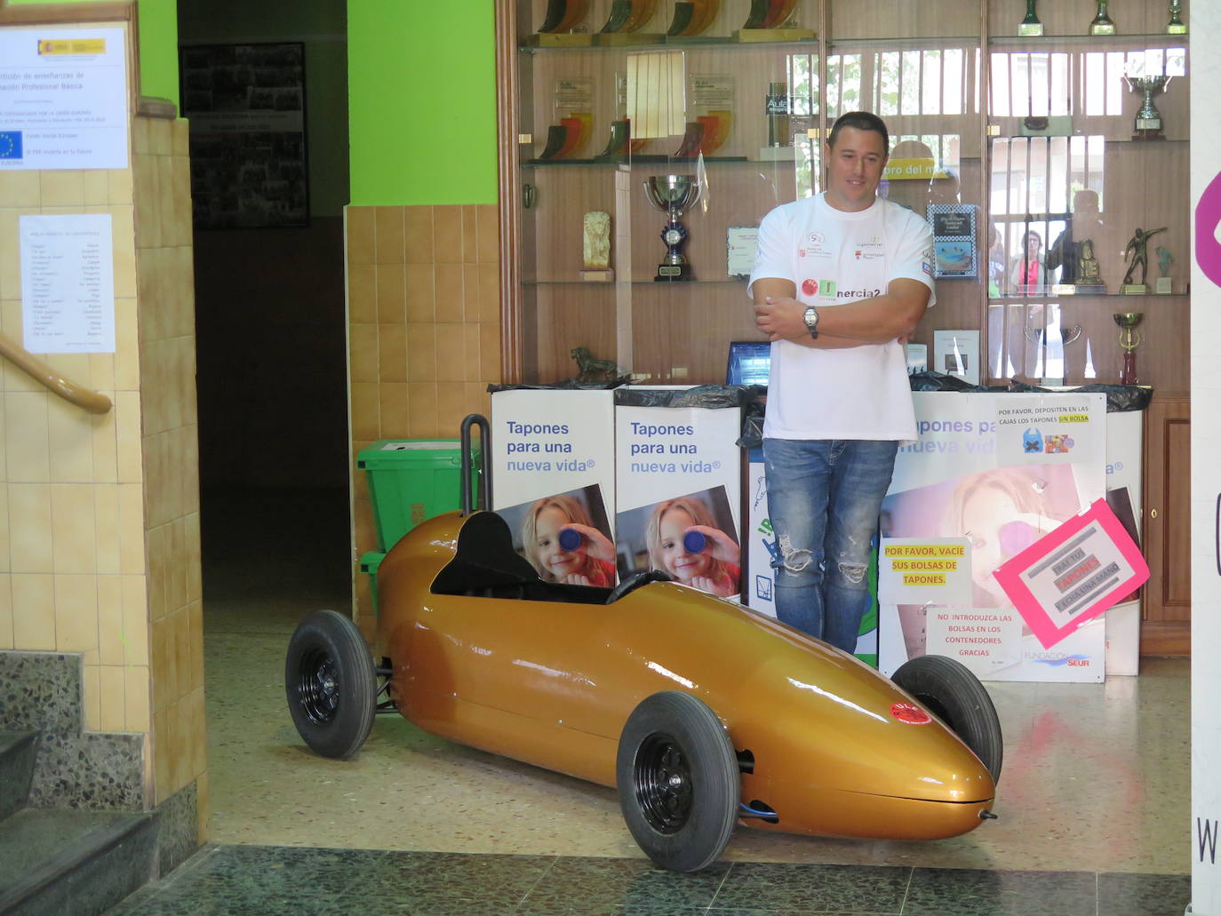 Fotos: El bólido dorado de León