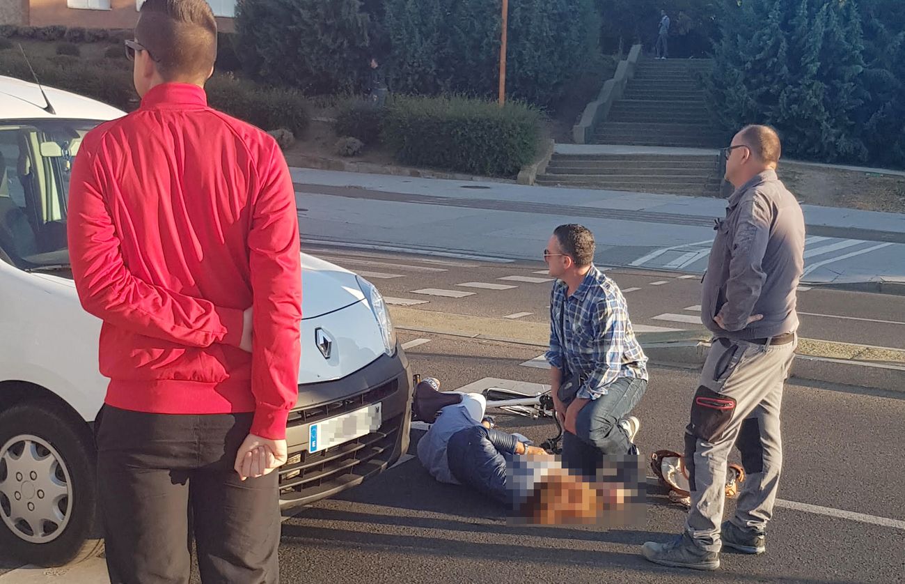 Fotos: Atropello en el Campus