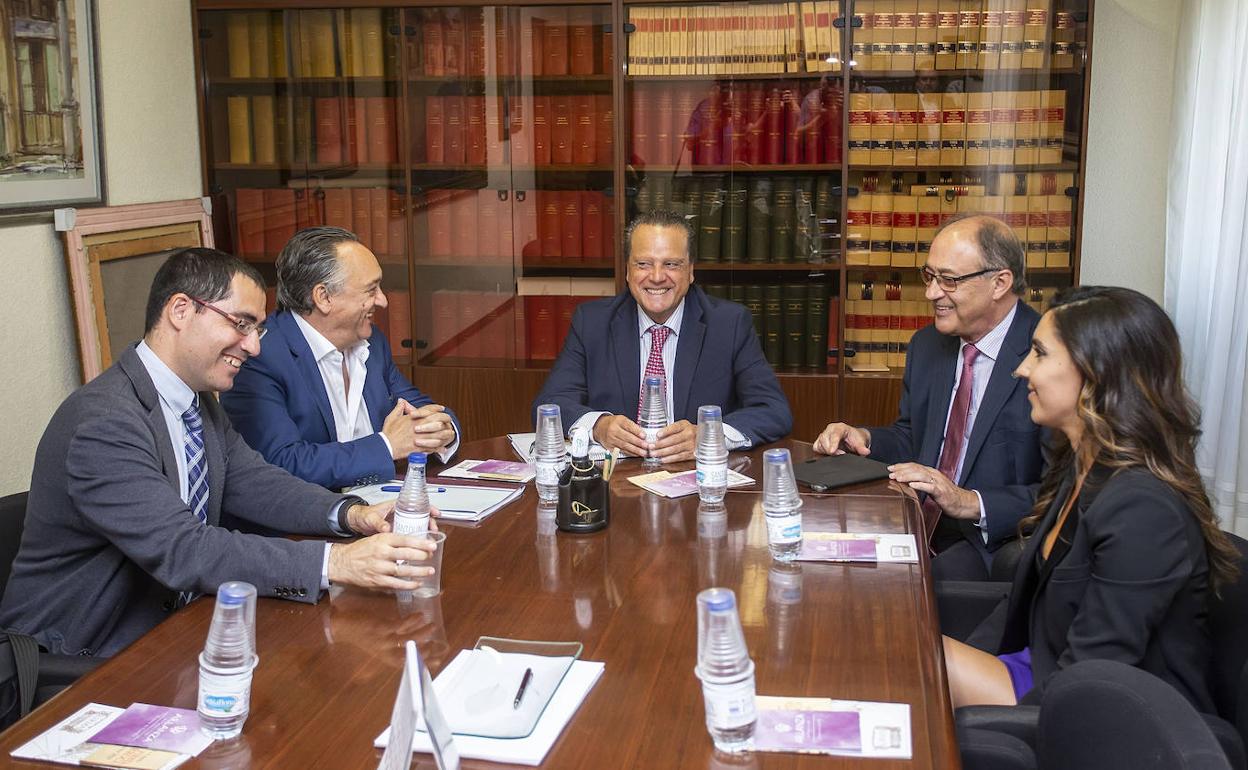 Reunión del Consejo de Cuentas de Castilla y León.