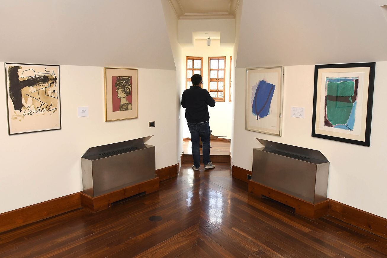 Una de las obras de la colección.