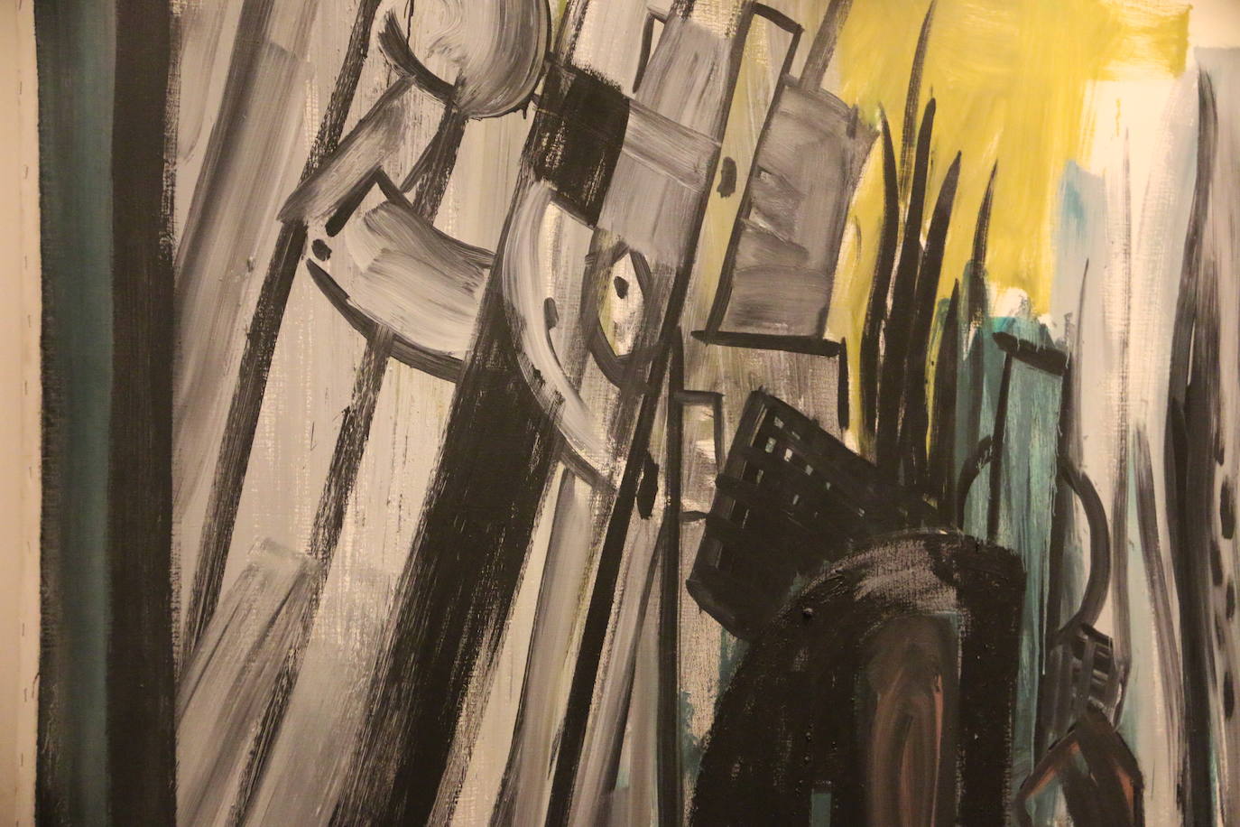 Una de las obras de la colección.