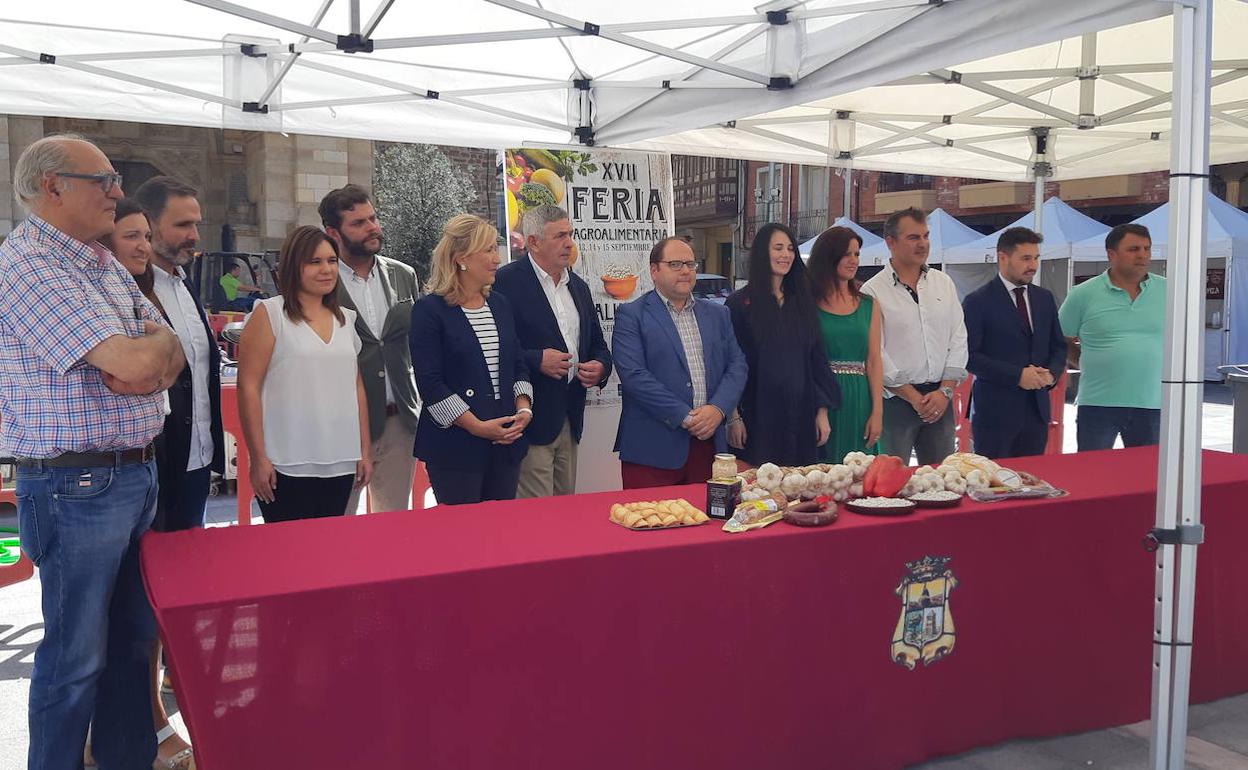 Inauguración de la XVII Feria Agroalimentaria de La Bañeza. 