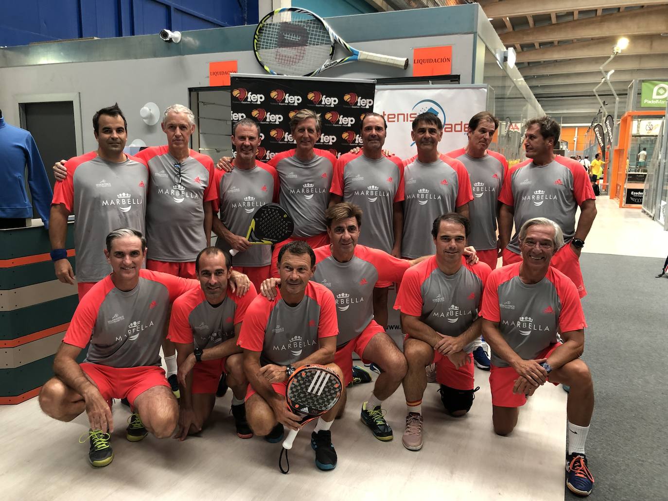 Equipos del campeonato.