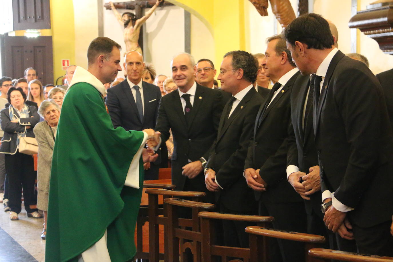 Momento de la toma de posesión,