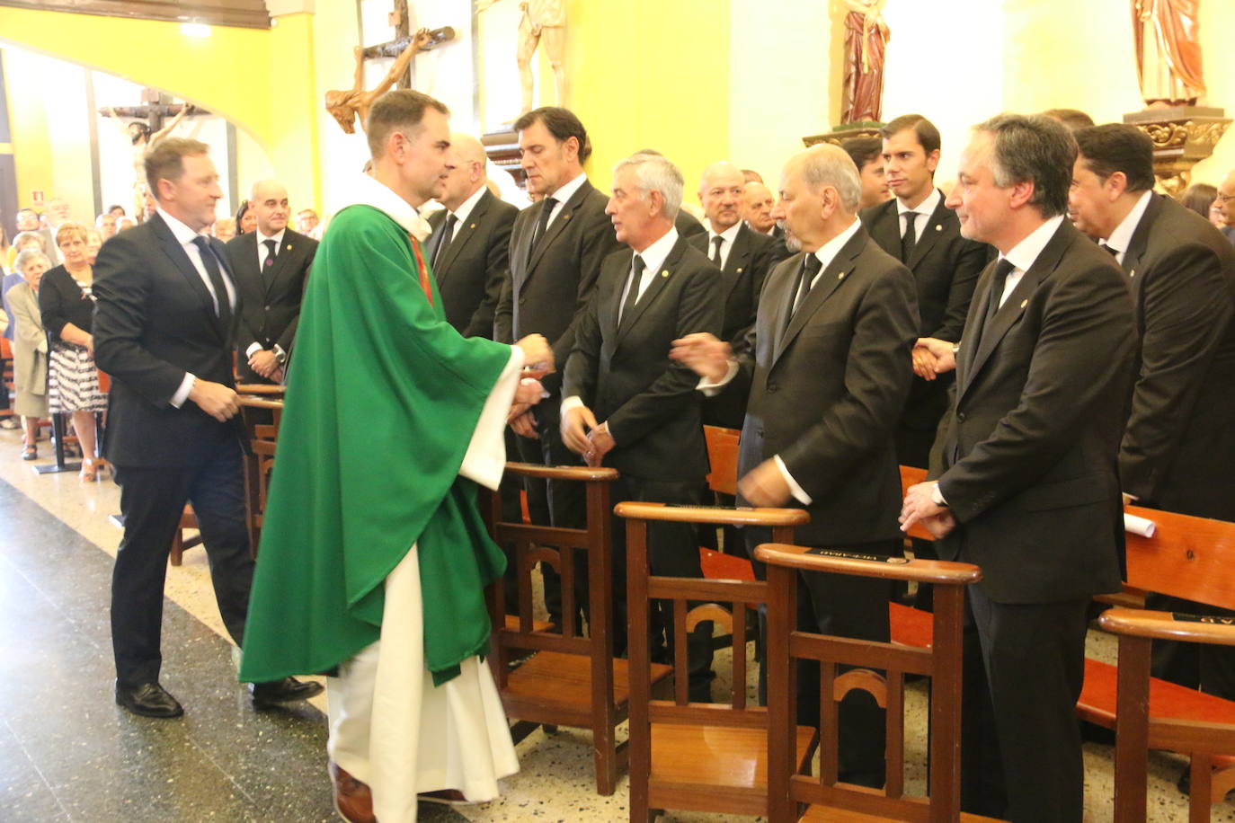 Momento de la toma de posesión,