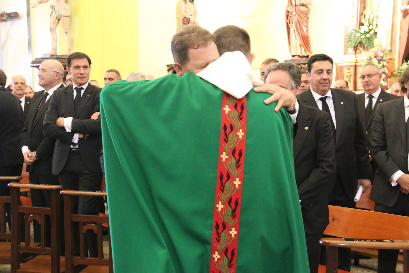 Momento de la toma de posesión,