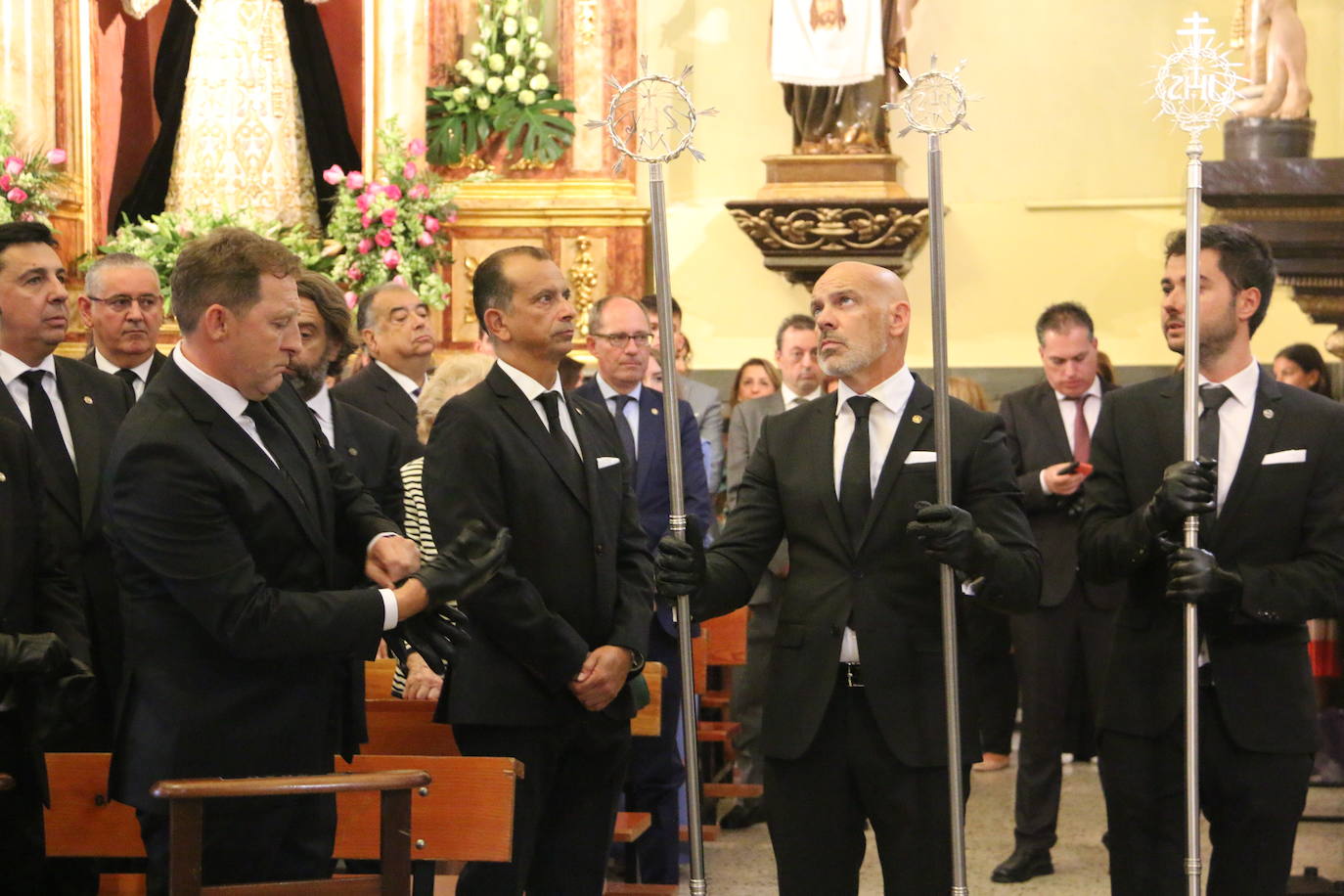 Momento de la toma de posesión,