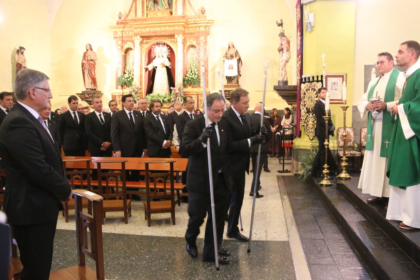 Momento de la toma de posesión,