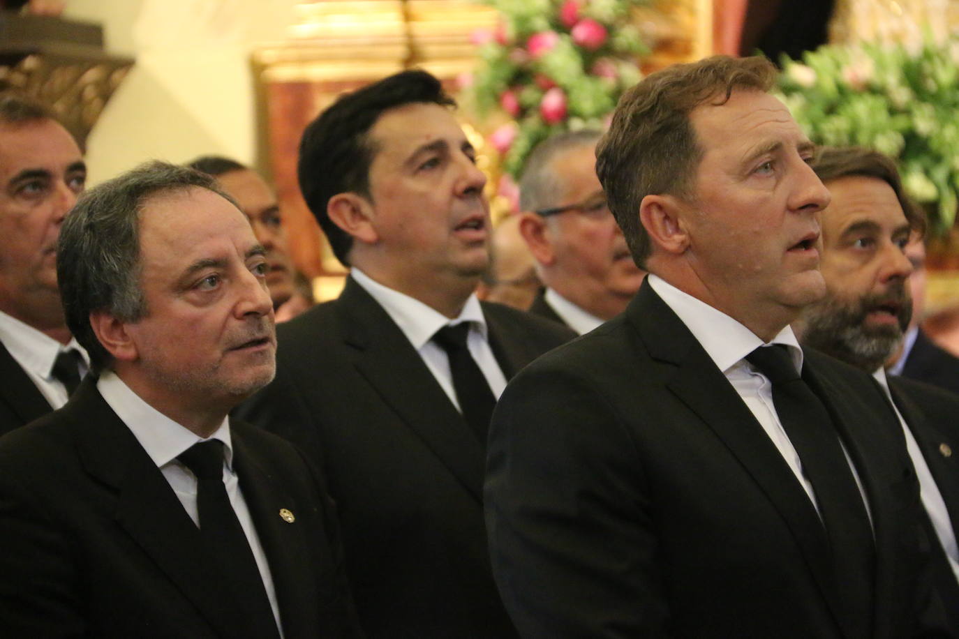 Momento de la toma de posesión,