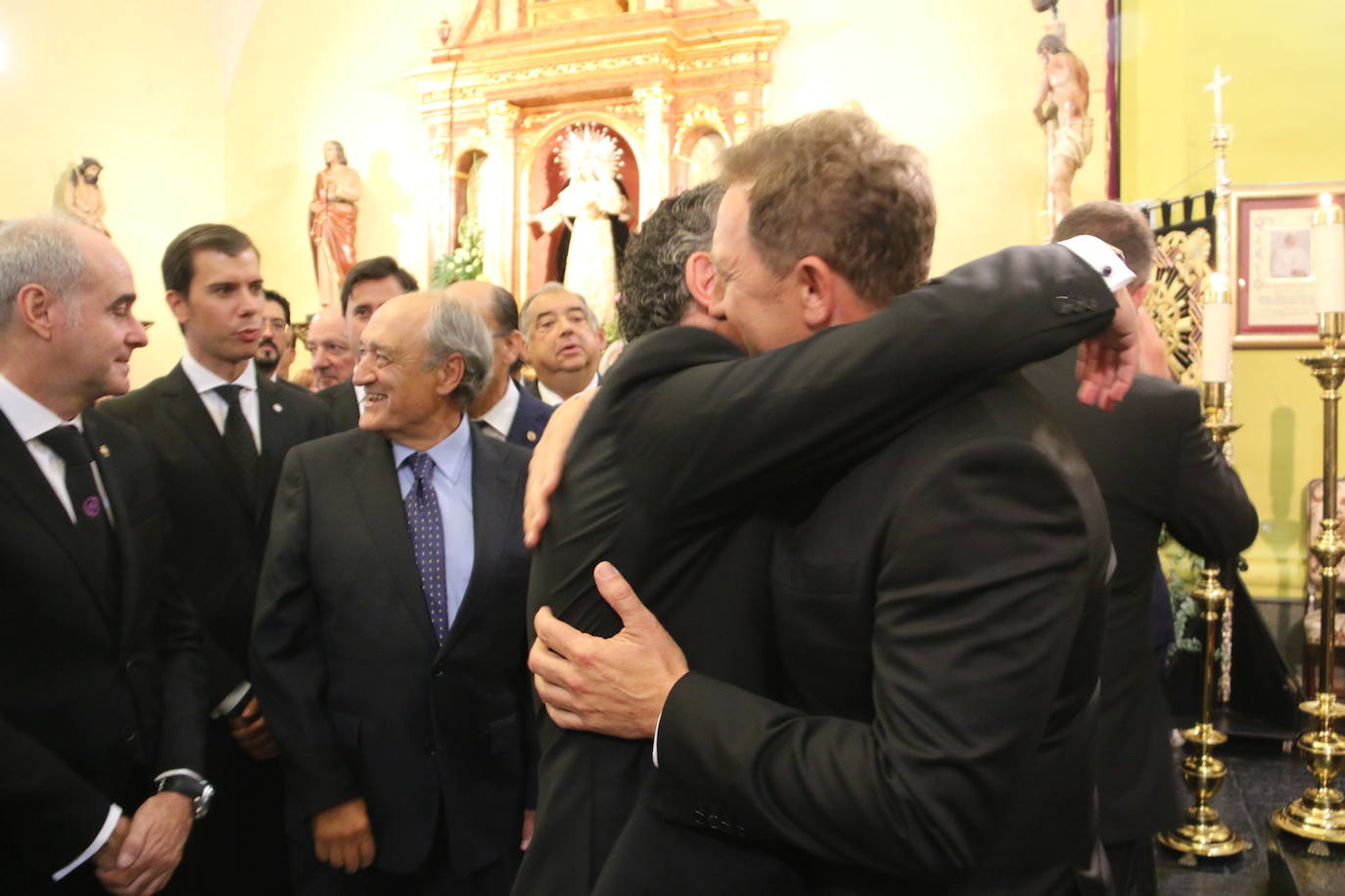 Momento de la toma de posesión,