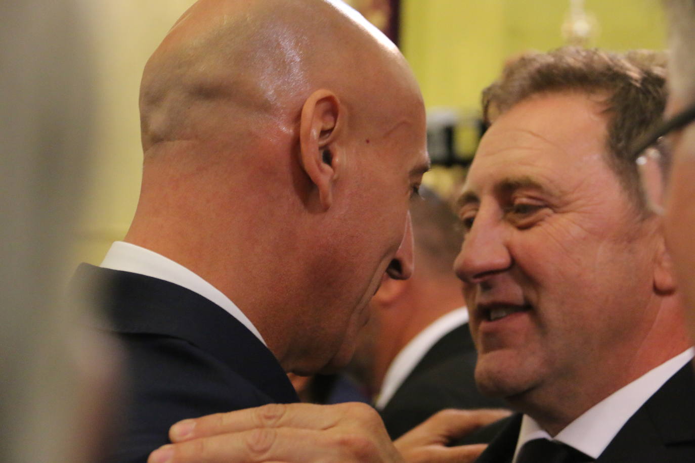 Momento de la toma de posesión,