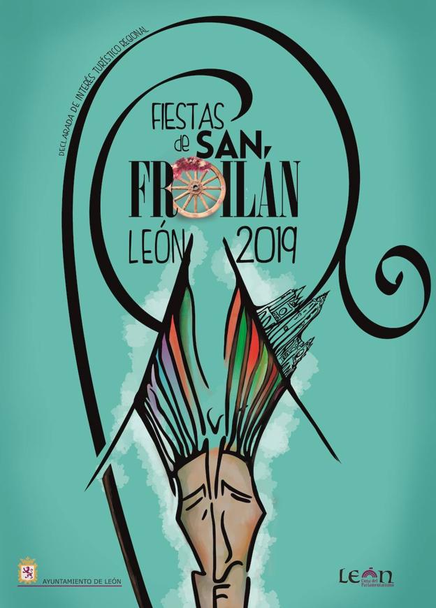 Imagen del nuevo cartel de las fiestas de San Froilán.