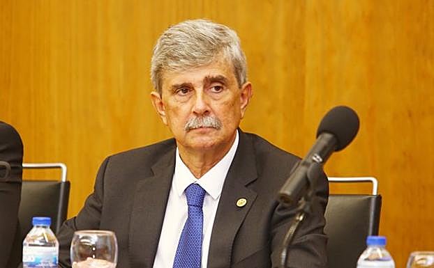 El rector de la ULE, Juan Francisco Marín.