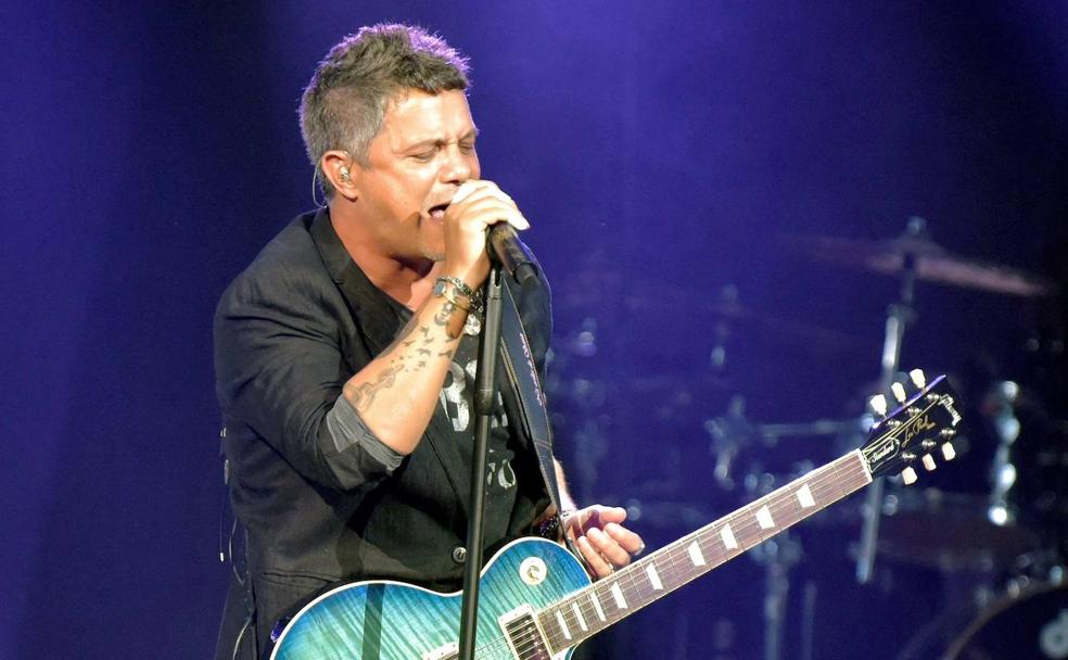 Alejandro Sanz, en un concierto.