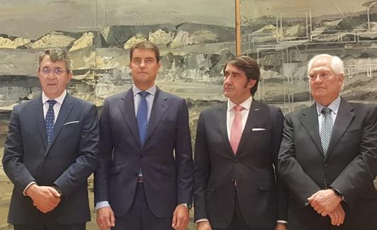 Un instante del acto oficial celebrado este miércoles.