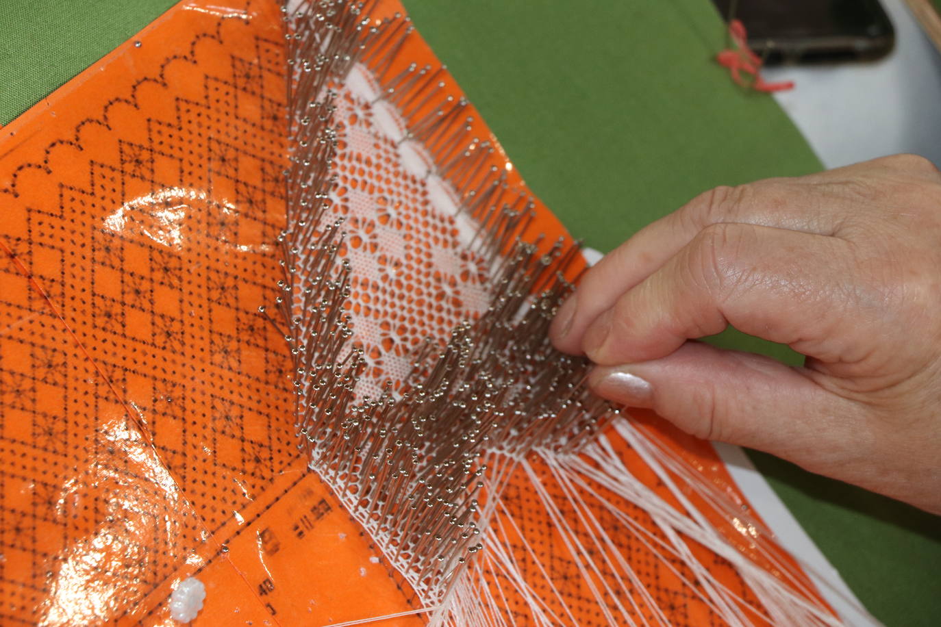 Fotos: Cuatro encuentro de bolilleras en Lorenzana