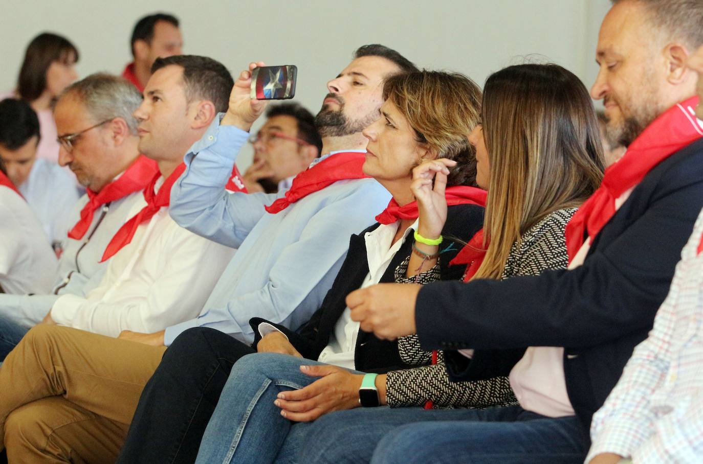 Fotos: La ministra de Justicia interviene en la Fiesta provincial del PSOE de León en Camponaraya