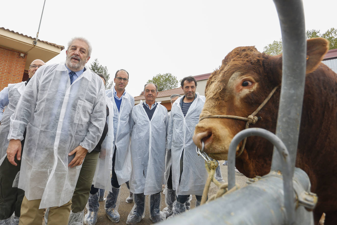 Fotos: El director general de Producción Agropecuaria visita las instalaciones del Censyra