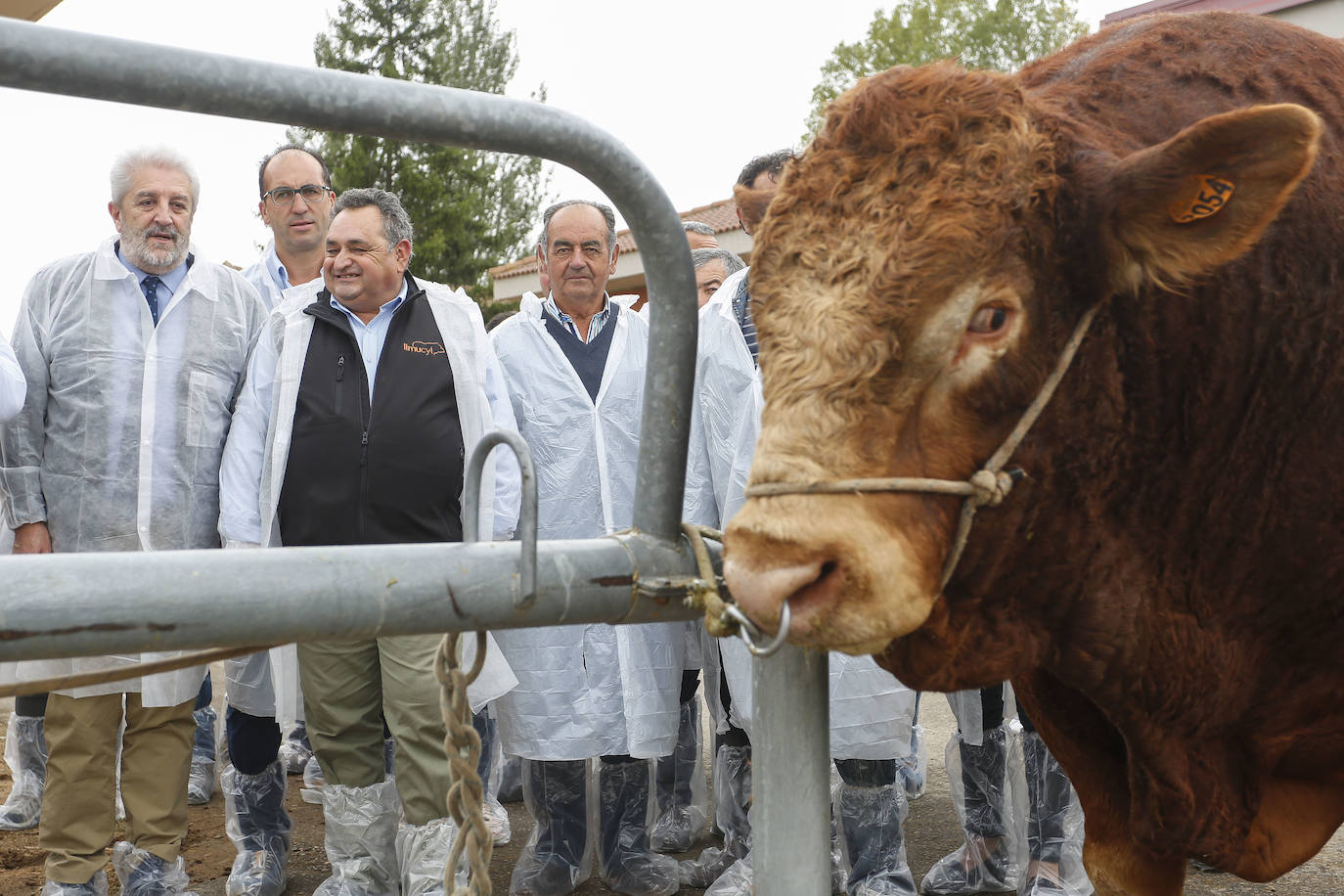 Fotos: El director general de Producción Agropecuaria visita las instalaciones del Censyra