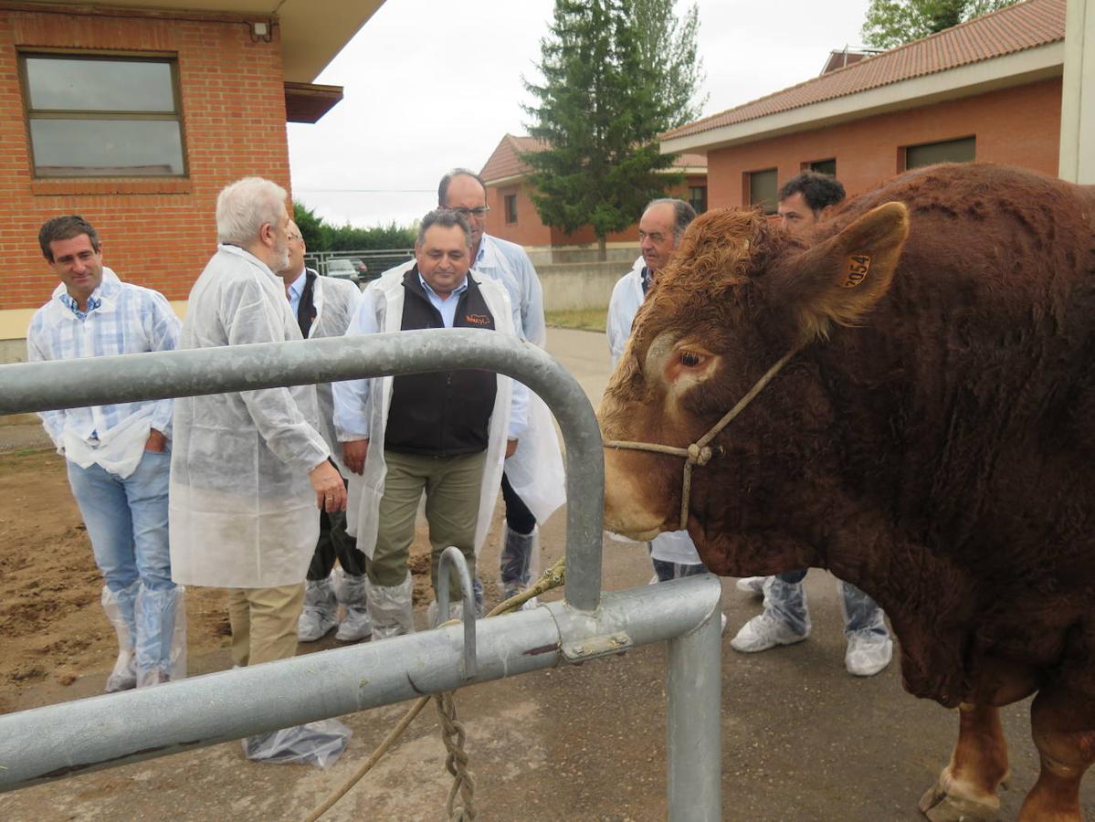 Fotos: El director general de Producción Agropecuaria visita las instalaciones del Censyra