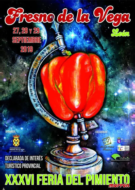 Cartel de la XXXVI Feria del Pimineto 2019