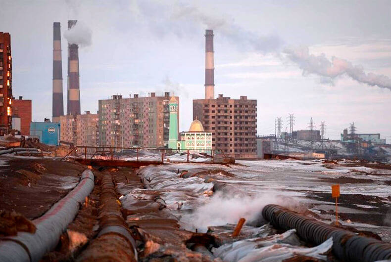 Norilsk, en Rusia.