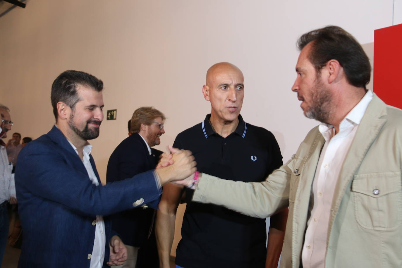 Diferentes cargos del Partido Socialista.