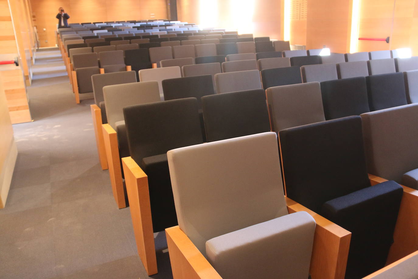 Nuevo salón de actos del museo.