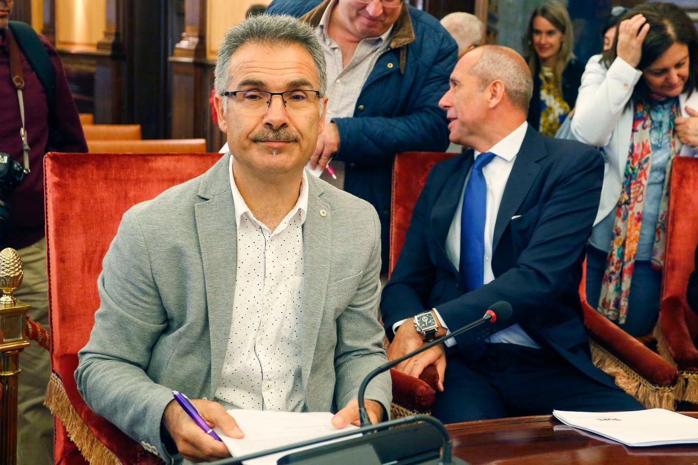 Pleno Ordinario en el Ayuntamiento de León.