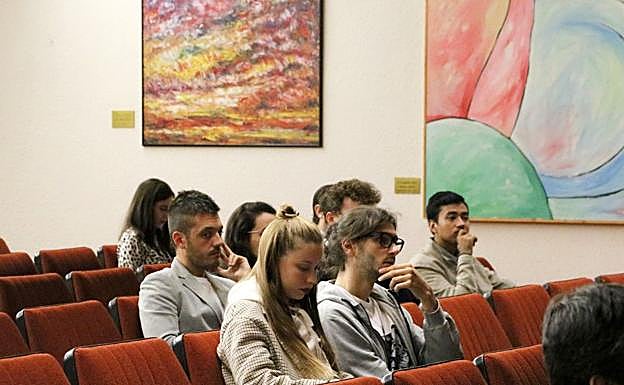 Alumnos durante el Congreso.
